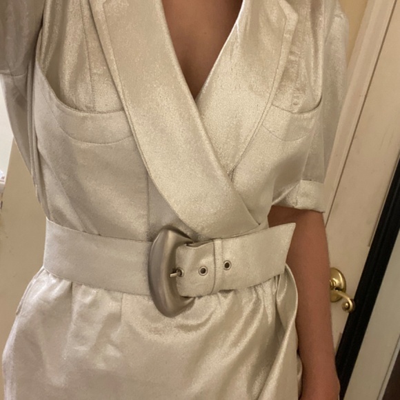 Archival Thierry Mugler silver dress - Picture 8 of 8